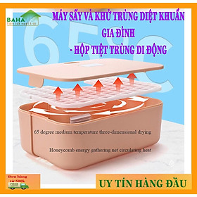 MÁY SẤY VÀ KHỬ TRÙNG DIỆT KHUẨN GIA ĐÌNH - HỘP TIỆT TRÙNG DI ĐỘNG (KHĂN, QUẦN ÁO EM BÉ, ĐỒ LÓT...) 