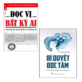 Sách - Combo: Đọc Vị Bất Kỳ Ai + Bí Quyết Đọc Tâm - Thấu Hiểu Người Khác Chỉ Trong Giây Lát