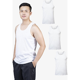 Set 3 Áo Thun Nam 3 Lỗ, Áo Tập Gym,Thể Thao, Sợi Cotton Mềm Mịn, Co Giãn Thấm Hút Mồ Hôi Tốt, Thoáng Mát - JM