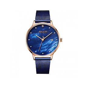 Đồng Hồ Nữ JS-004D Julius Star Hàn Quốc mặt xà cừ