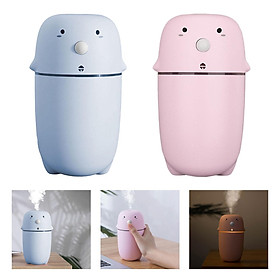 Portable 300ml Cool Mist Humidifier Essential Oil Diffuser for Home Car