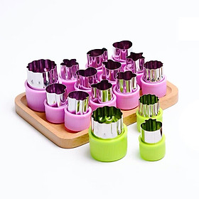 Mua Khuôn dập rau củ set 12 chi tiết inox