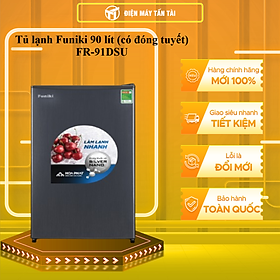 Tủ lạnh Funiki FR-91DSU tủ mini 90 lít Hàng chính hãng( Chỉ giao HCM)