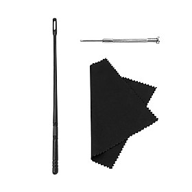 Flute Cleaning Kit, Cleaning Rod Care Wind Instrument Accessories Maintenance Concert