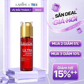 Serum Dưỡng Bóng Tóc Lavox 60ML