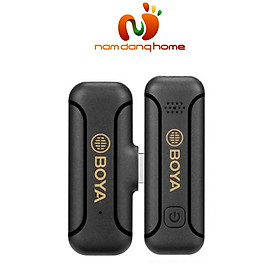 Mua Micro không dây Boya BY-WM3T2-D1 -Thiết bị ghi âm cổng kết nối Lightningg có khả năng loại bỏ tiếng ồn tốt - Hàng chính hãng