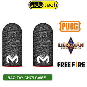 Hình ảnh Bao Tay Chơi Game Cảm Ứng Chống Mồ Hôi SIDOTECH Siêu Mỏng Vải Sợi Carbon Siêu Bền Chống Giãn Xù, Cảm Ứng Nhạy Thuộc Dòng Găng Tay Chơi Game Bao Ngón Tay Cho PUBG Tốc Chiến Freefire Liên Quân mobile - Hàng Chính Hãng