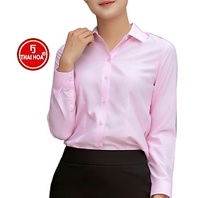 Áo sơ mi thời trang Thái Hòa 047-06-01 vải cotton thoáng mát đa dạng màu sắc