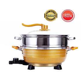 Mua Nổi lẩu điện đa năng MATIKA 6L 1800W MTK-9032 - Hàng chính hãng