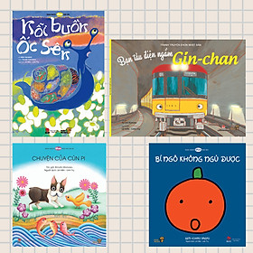 Combo 4 cuốn Ehon - Bé Thủ Thỉ - Series những câu chuyện giàu "tình cảm" và "tâm sự" của các bé.