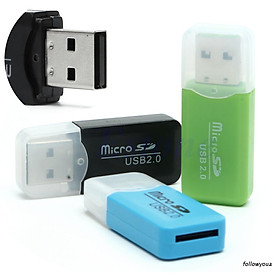 Mua Đầu Đọc Thẻ Nhớ Micro SD dùng để chép dữ liệu từ thẻ nhớ điện thoại camera sang máy tính và ngược lại