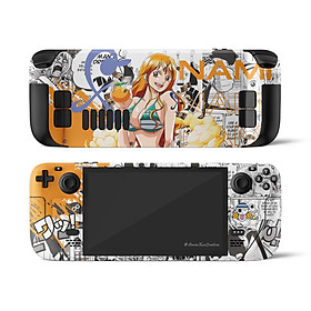 Mua Skin dán Steam Deck mẫu One Piece Nami Manga Orange (Đã cắt sẵn chi tiết  dễ dán)