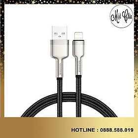 Mua Cáp sạc nhanh  siêu bền Baseus Cafule Metal Series  dùng cho iPhone/ iPad (2.4A  USB A )