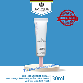 J118 Kem dưỡng cho da nhạy cảm, giảm đỏ da và giảm giãn tĩnh mạch - Couperose Cream 30ml - Jean d'Arcel