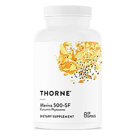 Thorne Research - Meriva 500-SF (Soy Free) - Curcumin Phytosome Supplement - 120 Capsules