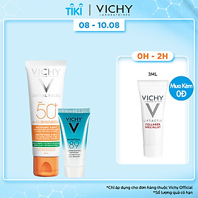 Bộ Kem Chống Nắng Chống Ô Nhiễm, Bụi Mịn Và Căng Mượt Da VICHY Capital Soleil Mattifying