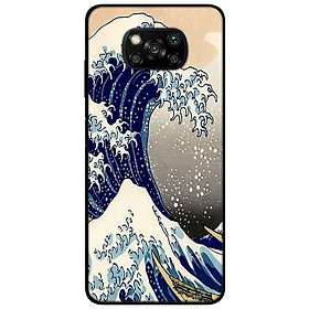 Ốp lưng dành cho Xiaomi Poco X3 mẫu Sóng Biển Nhật