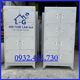 Mua Tủ sắt hồ sơ locker văn phòng 8 cửa sơn tĩnh điện _LGTD8C