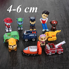 Bộ 12 Mô Hình Đội Chú Chó Cứu Hộ Paw Patrol