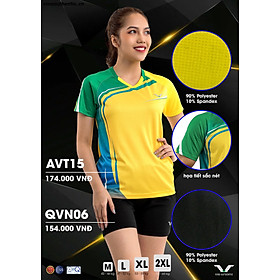 [MUA 1 TẶNG 1] SET THỂ THAO NỮ VNAWAVT15 VINA AUTHENTIC CAO CẤP, CO GIẢN, DỄ HOẠT ĐỘNG, THẤM HÚT MỒ HÔI, HỢP THỜI TRANG