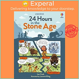 Sách - 24 Hours In the Stone Age by Lan Cook (UK edition, hardcover)
