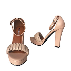 Sandal độn đế quai nhún 21819