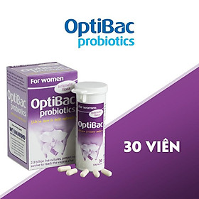 Men vi sinh OptiBac for Women ngăn ngừa viêm nhiễm vùng kín cho phụ nữ