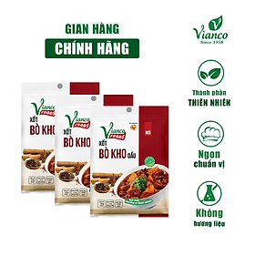 Combo 3 gói Xốt Bò Kho Dầu Việt Ấn 18gr (18gr/gói)