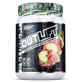 Tăng sức mạnh & Sức bền - Pre-Workout NUTREX Outlift 20 Liều dùng