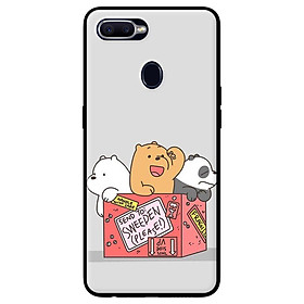 Ốp in cho Oppo A5s 3 Chú Gấu 2 - Hàng chính hãng