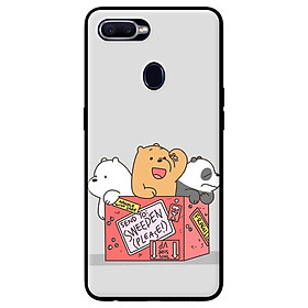 Ốp in cho Oppo F9 3 Chú Gấu 2 - Hàng chính hãng