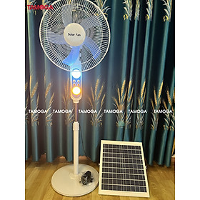 Mua Quạt tích điện  quạt năng lượng mặt trời TAMOGA NYKIA hàng chính hãng 5984 Kèm Sạc + Khiển + Pin năng lượng