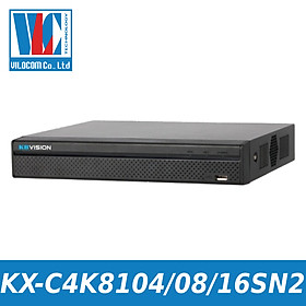 Đầu ghi hình IP 4K 4/8/16 kênh KBVISION KX-C4K8104/08/16SN2 - Hàng Chính Hãng