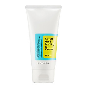 Gel rửa mặt dịu nhẹ COSRX Low Ph Good Morning Gel Cleanser 150ml + Tặng 1 Mặt Nạ Innisfree Green Tea Mask