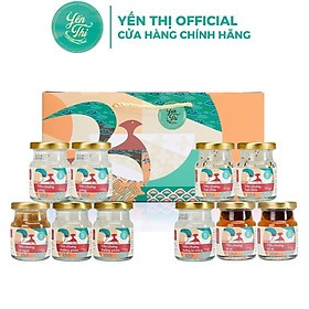 Yến Thị - Gói quà tặng 10 hũ mix vị - Yến sào Khánh Hòa chưng sẵn