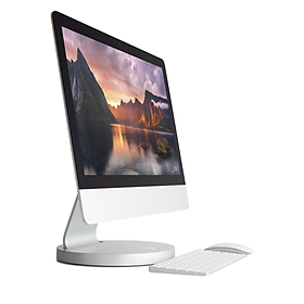 Mua ĐẾ TẢN NHIỆT RAIN DESIGN (USA) I360 TURNTABLE IMAC 24-27″ SILVER – RD-10033 - HÀNG CHÍNH HÃNG