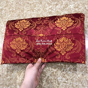 Mua Vỏ bọc đệm   vải gấm đẹp ( nhận làm theo kích thước )