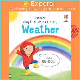 Sách - Very First Words Library: Weather by Tony Neal (UK edition, boardbook)