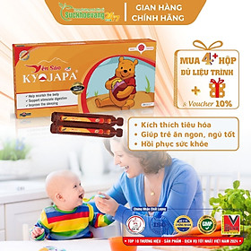 Siro Yến sào KYOJAPA hỗ trợ kích thích tiêu hóa, giúp ăn ngon, ngủ tốt, phục hồi sức khỏe - Hộp 20 ống x 10ml