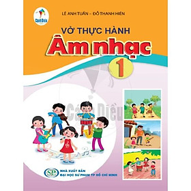 Vở thực hành âm nhạc lớp 1 - cánh diều