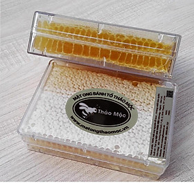 Mật Ong Bánh Tổ Thảo Mộc Hộp 600gr Loại Hoa Rừng Honeycomb