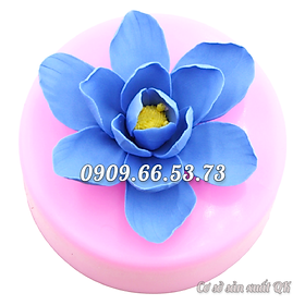 Khuôn rau câu silicon hoa ngọc lan cánh tròn loại 11 cm – Mã số 1344