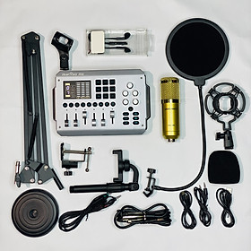 Mua Combo Cao Cấp Thu Âm  Livestream Karaoke Sound Card M16 Và Micro BM900 Chuẩn Phòng Thu  Giá Rẻ Rất Dễ Dùng Và Tiện Lợi  Hàng Nhập Khẩu