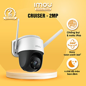 Mua  12.12 Tặng thẻ SD 64GB  Camera Wifi Imou Cruiser (2MP) I Phát hiện con người I Ghi hình màu ban đêm I Đàm thoại 2 chiều I Hàng chính hãng