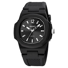 Đồng hồ đeo tay SKMEI ngắn gọn dành cho nam thể thao,chống thấm nước
-Màu đen
