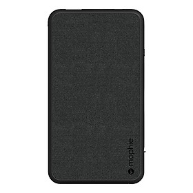 Pin Sạc Dự Phòng Mophie Powerstation Plus 10000mAh Tích Hợp Cáp Lightning Cho iPhone Hỗ Trợ Sạc Đầu Vào Không Dây Chuẩn Qi 5W 401101678 - Hàng Chính Hãng
