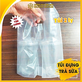 Mua 1Kg Túi bọc đựng trà sữa cà phê mang đi hàng cao cấp loại 1 - túi 1 ly  túi 2 ly  túi chữ T