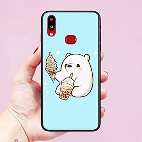 Ốp lưng dành cho điện thoại Samsung Galaxy A10S hình Chú Gấu Cute
