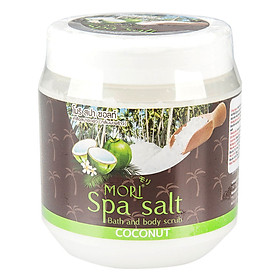 Muối Tắm Spa Mori Dừa Mori Spa Salt - Coconut (700ml)