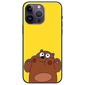 Ốp lưng dành cho Iphone 14 - Iphone 14 Plus - Iphone 14 Pro - Iphone 14 Pro Max - Gấu Vàng